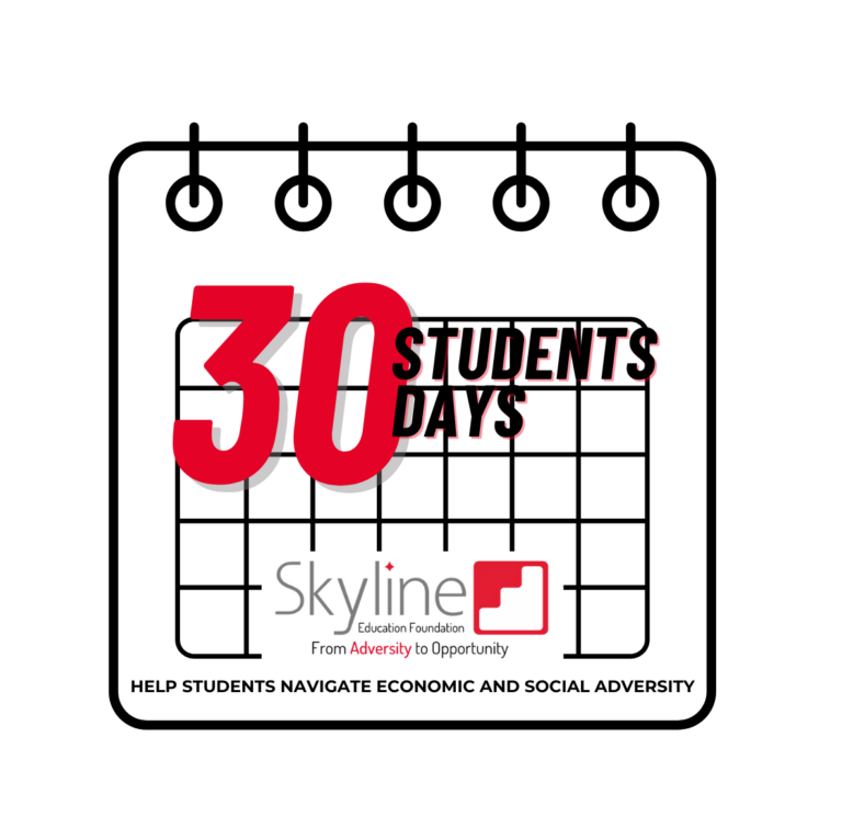 Support Our “30 Students in 30 Days” Campaign!
